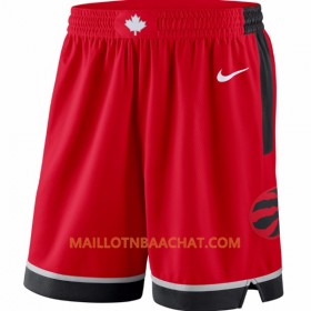 Toronto Raptors Homme Shorts Rouge Nike Swingman